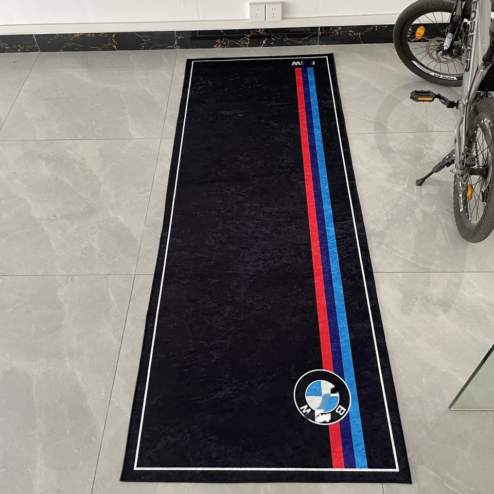Motorcycle Workshop Carpet Showroom Garage Factory Floor Mat For BMW M sports - Image 3 of 4
