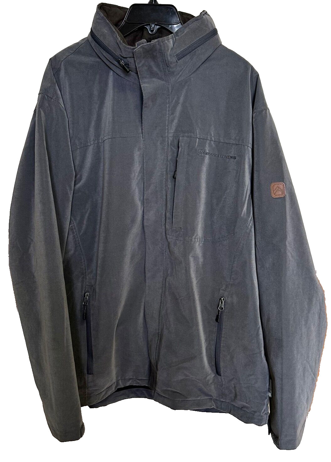 Rugged Elements Jacket Windbreaker Gray Men's Siz… - image 1