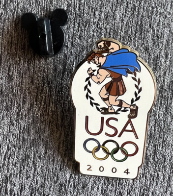DISNEY USA OLYMPIC LOGO HERCULES HTF PIN FREE SHIPPING! | eBay