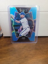 NATE LOWE 2022 Panini Select Baseball Light Blue /149 Premier Level RANGERS 
