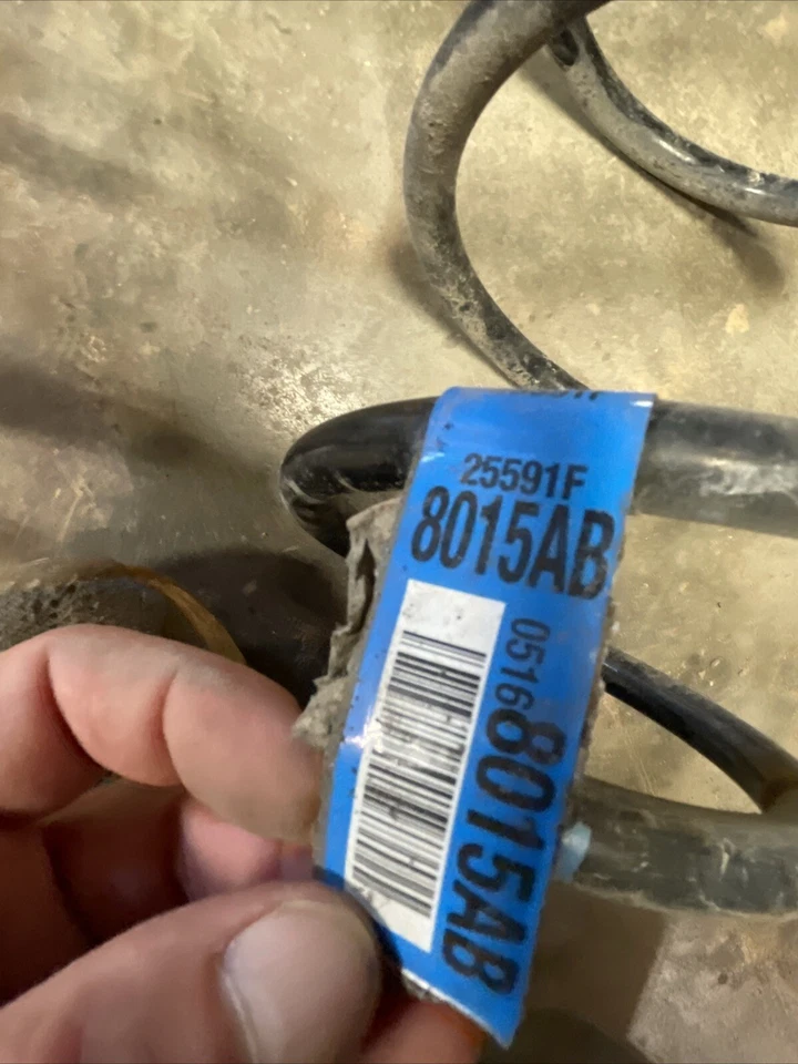 13 14 15 2015 DODGE DART 2.4 LITER AUTO FRONT STRUT COIL SPRING Springs Oem 85k — 第 3/4 张图片