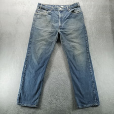 VTG Levis 550 Jeans Mens 40x32 Blue Relaxed Tapered Made in USA 90s Denim