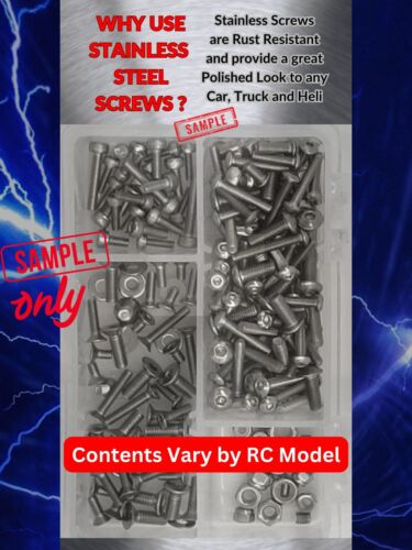RCScrewZ Stainless Screw Kit ser017 for Serpent S120/Pro 1/12th #410001 | KIT - Picture 3 of 15