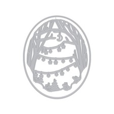 Hero Arts "DECORATED WINTER BRANCHES WINDOW" Steel Fancy Dies 2020