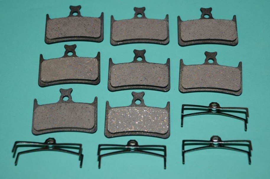 Plaquettes de frein VTT pour Hope E4 M4 et RX4+ en résine organique performance