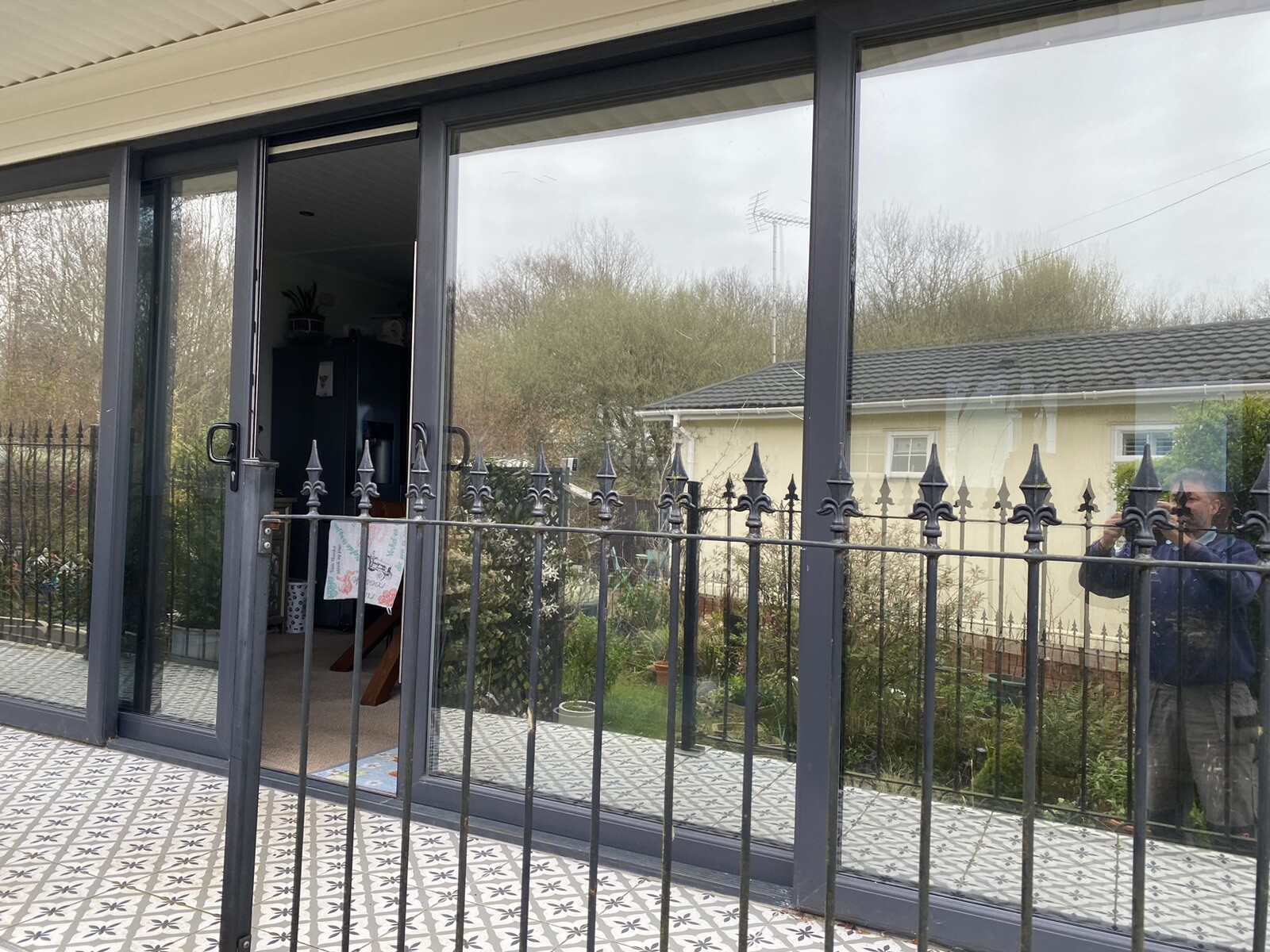 anthracite grey upvc patio doors eBay