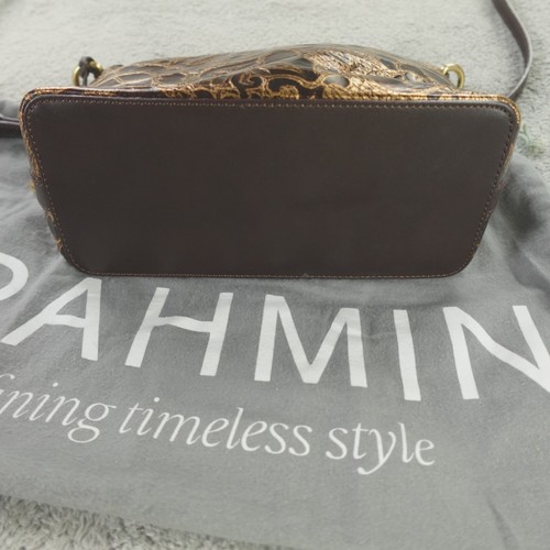 Brahmin Purse Crossbody Duxbury Mini Bronze Gatsby - Picture 9 of 17
