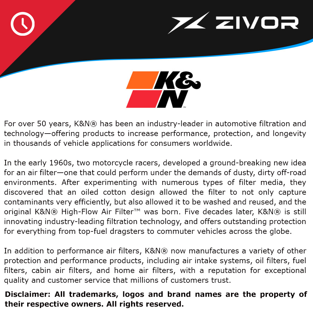 K&N Luchtfilter 33-5042 Mazda CX3