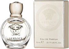 Versace Eros for Women 5ml MINI Eau de Parfum EDP Pour Femme Splash 0.17 oz