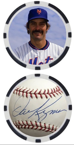 DAVE KINGMAN - NEW YORK METS - POKER CHIP ***SIGNED***