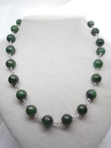 Collana Multifilo Perle Giada Verde Cristalli Piastra Agata - Foto 7