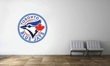 Toronto Blue Jays Logo Wall Decal MLB Baseball Sport Decor Mural Vinyl Sticker