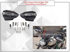 BLACK TINTED HAND GUARD PAIR KIT fit for Royal Enfield Bear 650