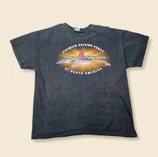 Gildan Ultra Cotton Truck Driver Graffic Black T-shirt Tee Size Mens XL