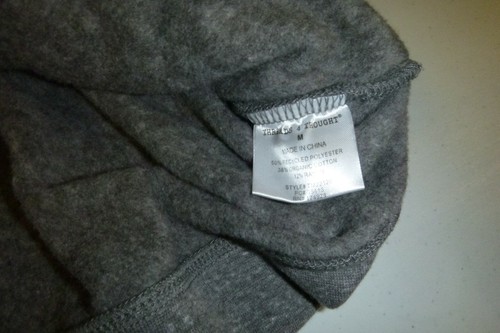 threads 4 thought mens Fitzgerald soft cotton rayon knit blend Hoodie-Gray-Med - Picture 4 of 9