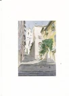 VILLEFRANCHE SUR MER - ART PRINT CARD LUTEC EDITION - 20 x 15 CM - NEW