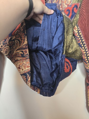 Vintage Sandy Starkman Jacke Small S Boho Earthy Artsy 90’s - Bild 17 von 17