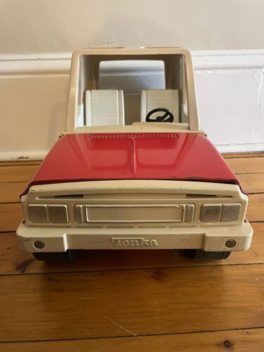 Vintage Tonka Bronco Mighty Adventure Buggy 835 TR 18” Red T-Top 1970s Jeep - Picture 4 of 10
