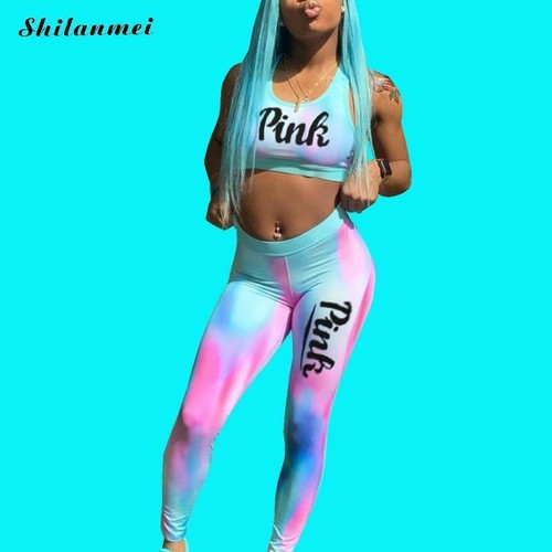 Woman Sportswear Two Piece Tracksuit 
