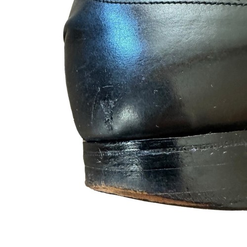 Men’s Barrie LTD Made In England Size 11.5 Black Leather Wingtips Oxfords/Derbys - Picture 8 of 11