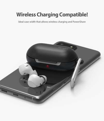 For Samsung Galaxy Buds Case / Galaxy Buds Plus Ringke Buds+ Cover with Keychain - Picture 14 of 71