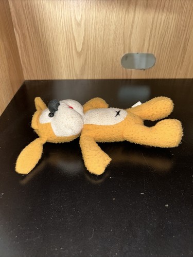 Dan Brechner Plush Yellow Standing Dog 8 Inches - Picture 5 of 12