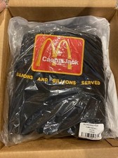 Travis Scott Cactus Jack x McDonald's BILLIONS SERVED Hoodie Black Size Large