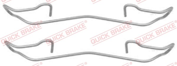ACCESSORY KIT DISC BRAKE PAD 109-1187 FOR RENAULT WIND SCENIC/MPV/GRAND/III 1.5L - Image 3