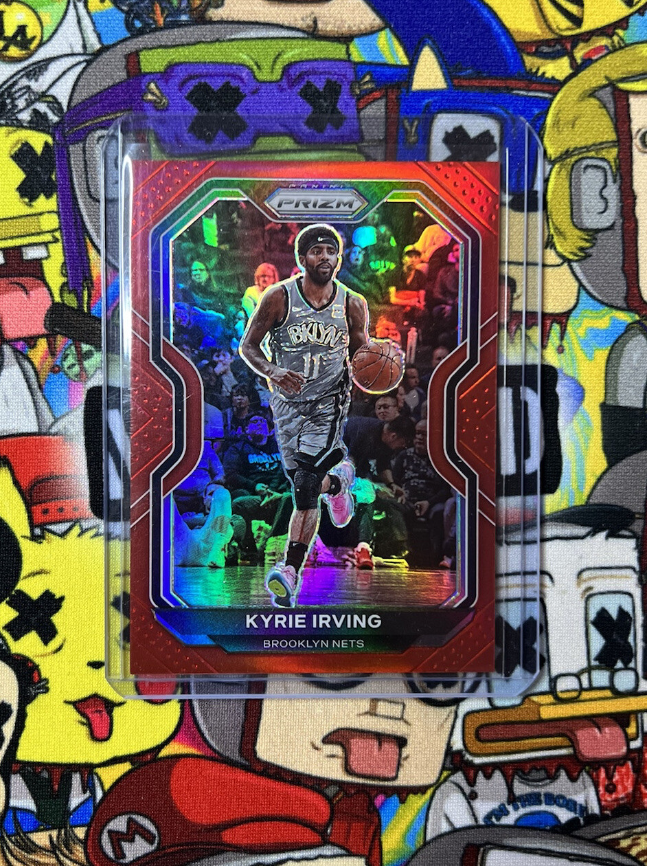 2020-21 Prizm Base Prizms Red SP #/299 #139 Kyrie Irving Brooklyn Nets