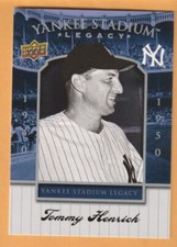 Tommy Henrich New York Yankees 2008 Upper Deck Yankee Stadium Collection #18