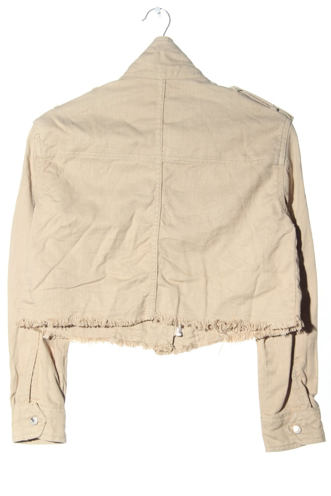 Veste Courte Hallhuber Beige Taille 36 - Style Décontracté, 50% Polyester, Occasion TB