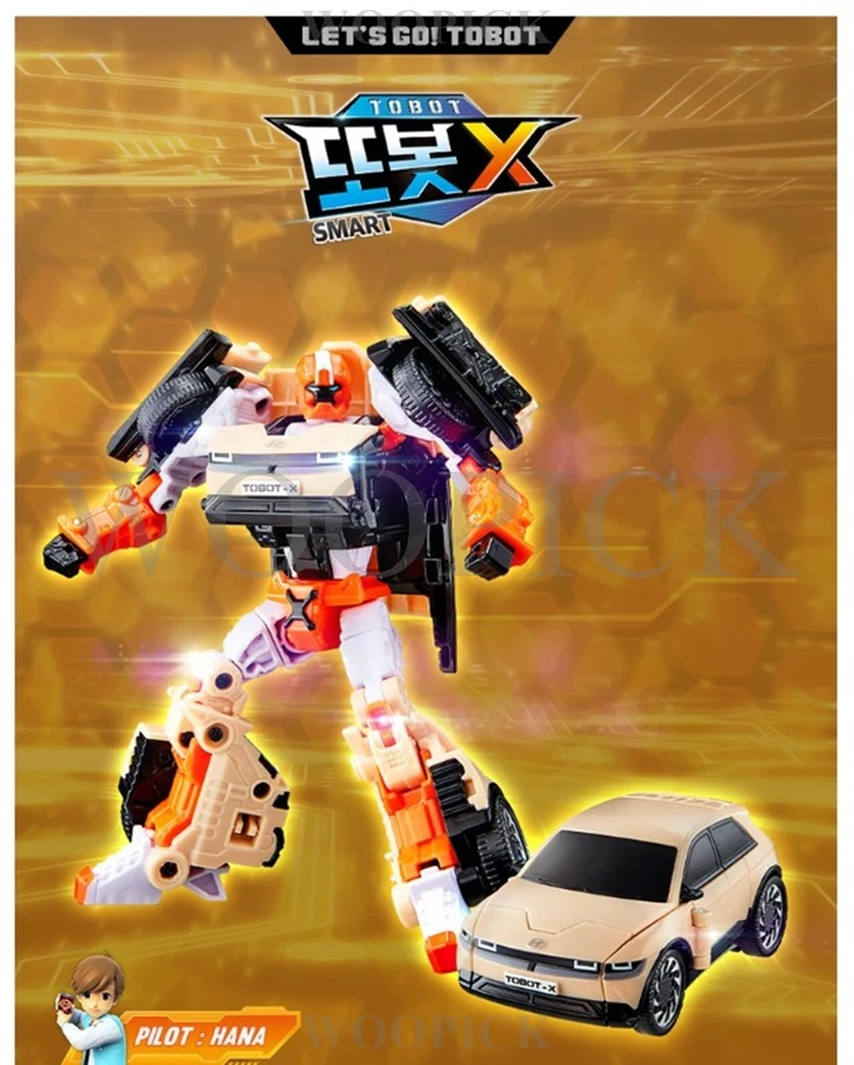 TOBOT 2024 New Smart Tobot X Y Z Set Transformer Robot Hyundai Car -Medium Size - Image 4 of 4
