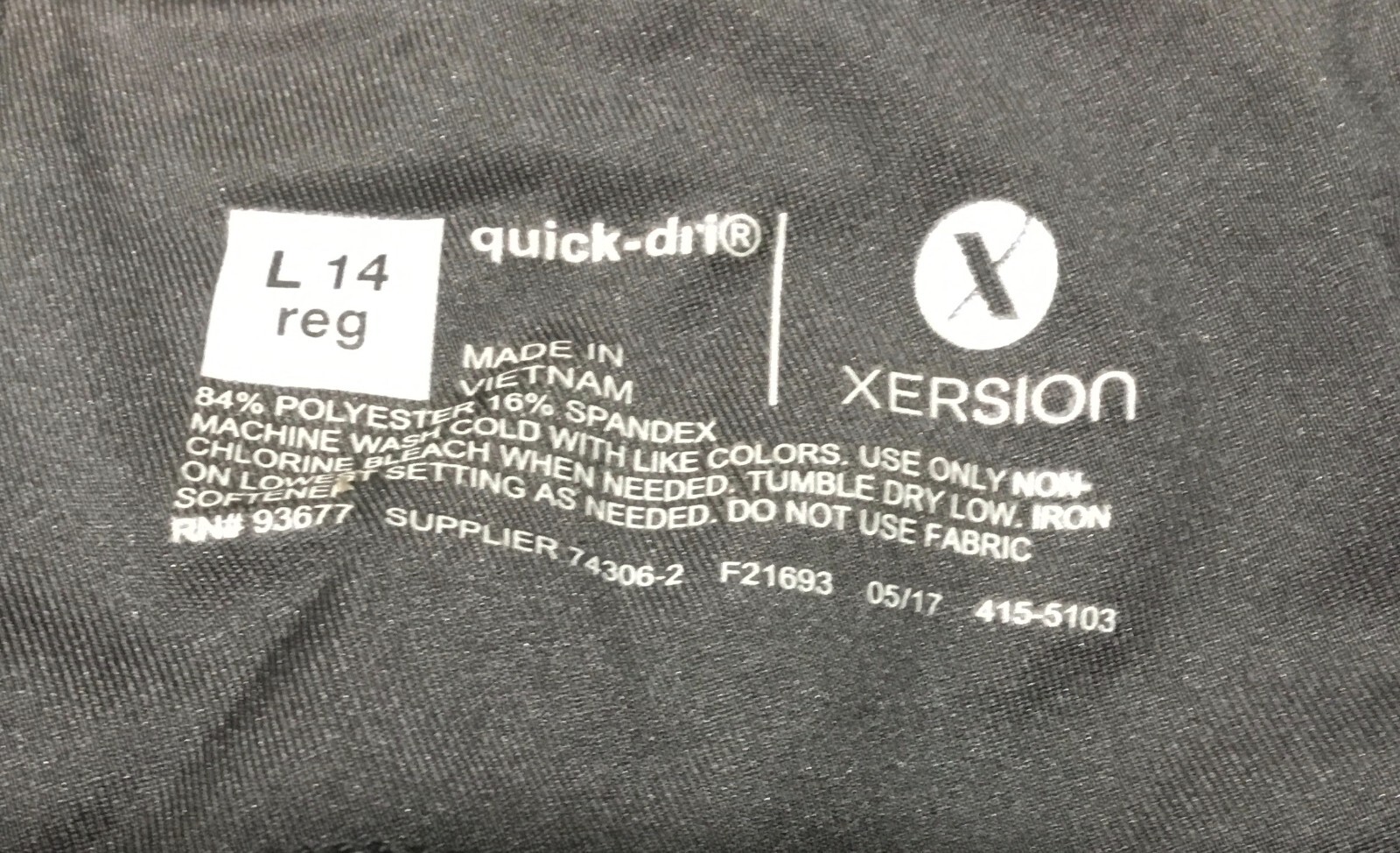 Xersion Woman's compression Quick Dri Large(14)  … - image 6