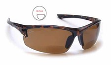 Coyote BP-7 Polarized Bi-focal Reading Sunglasses Black or Tortoise Havana Brown