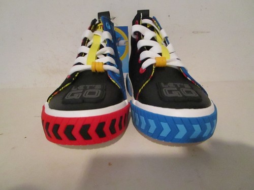 Zapatillas altas Sega Kids Sonic Fashion School negras talla 12 - Imagen 8 de 8