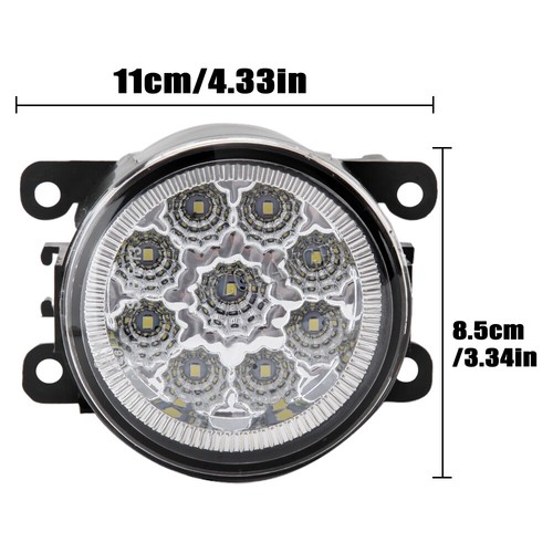 LED Bumper Fog Light Driving Lamp Wires Switch Kit For Nissan Frontier 2005-2019 - Picture 6 of 20