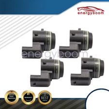 4Pcs Fits For Dodge For RAM 1500 19-20 Black Rear Parking Sensor USA
