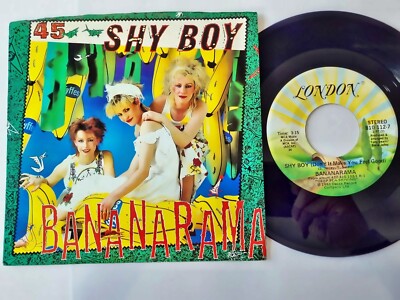 Bananarama - Shy boy/ Give us back our cheap fares 7'' Vinyl US WITH COVER