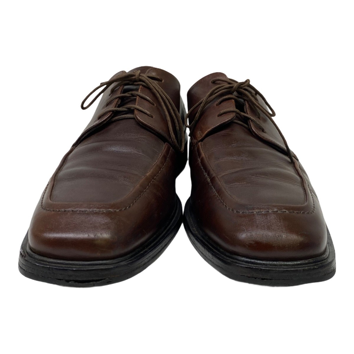 Cole Haan Mens C05099 Brown Leather Apron Toe Oxford Dress Shoes Size 10M Men main image 3