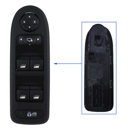 BOUTON DE LEVE VITRE AVANT GAUCHE Prévu Pour C5 308 508 = 96644917XT - Imagen 4 de 7