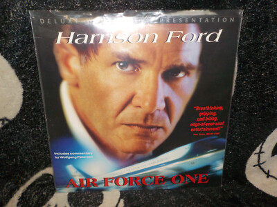 Air Force One Widescreen Laserdisc LD Harrison Ford Gary Oldman Free Ship $50