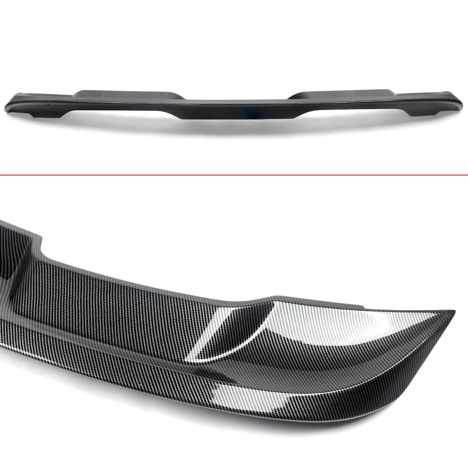 Carbon Fiber Look Rear Trunk Spoiler Wing GT500 Style For 2010-2014 Ford Mustang Foto 3 de 4