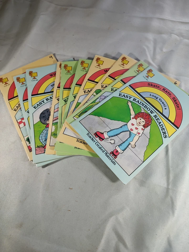 10 frühe Regenbogenleser lange & kurze Vokallöne TCM 380-389