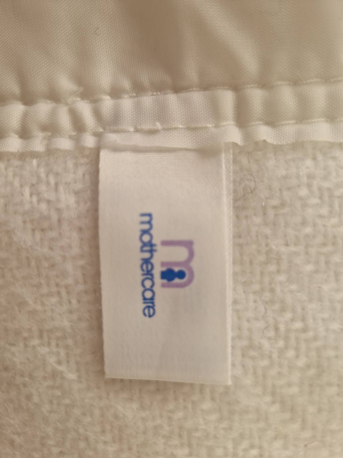 Mothercare Vintage Coperta Culla Bianco Rosa Blu Assegno GB 100x150cm 2138099 Bordo foto 3