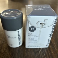 Dermalogica Daily Microfoliant 0.45 oz TravelSize Face Exfoliator Powder Set Of2