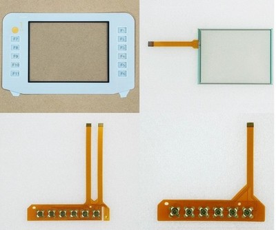 1 Set. New For AGP3300H-L1-D24-GRY-KEY Touchpad + Protective Film + Button Bar #