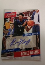 2021-22 Panini Chronicles Draft Picks - Prestige Bonus Shots Signatures Romeo...