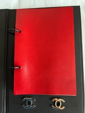 Chanel Handbags Leather Swatch Book