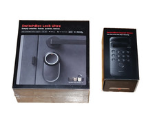 SwitchBot Lock Ultra Vision schwarz mit Keypa...