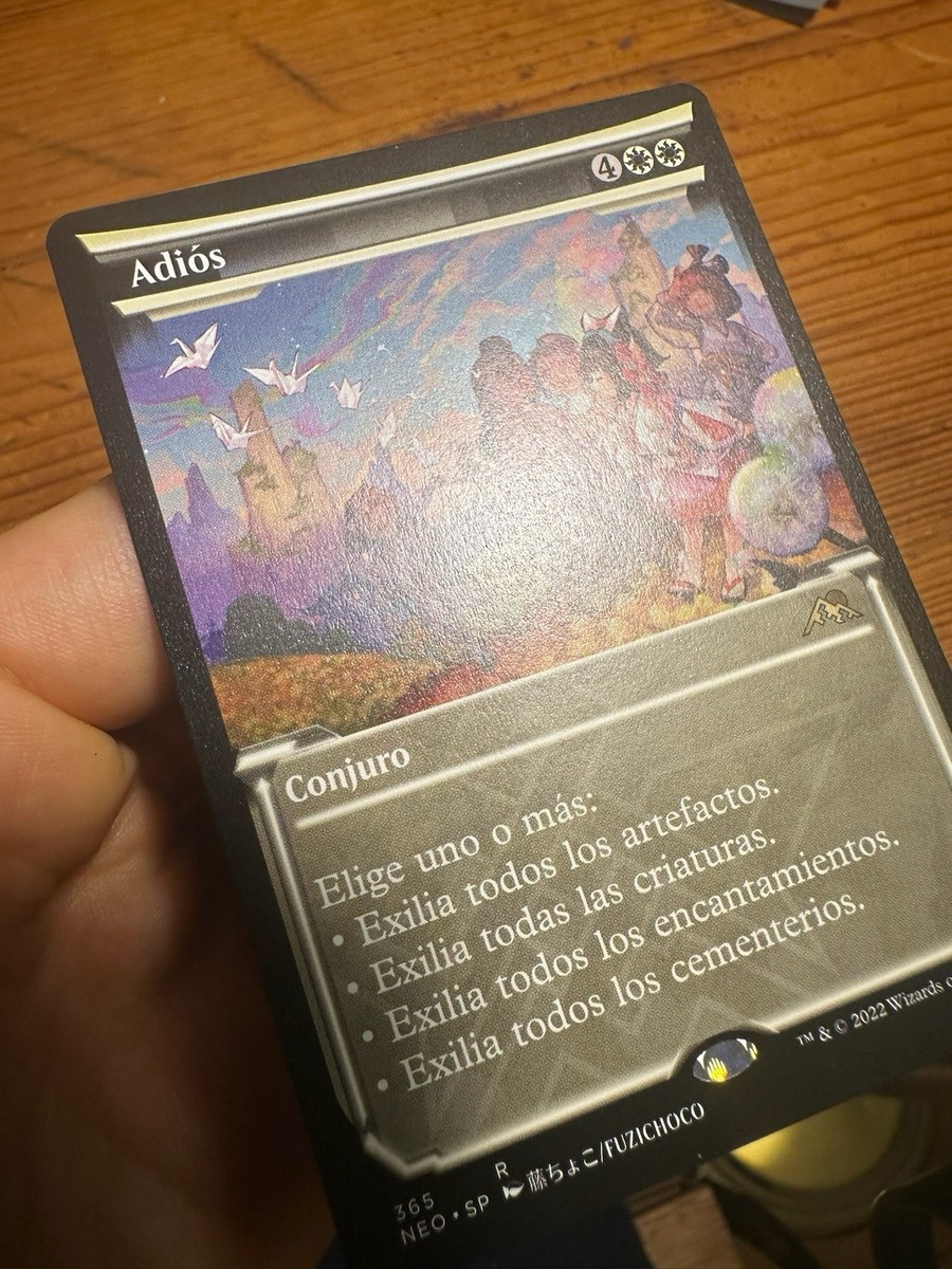 Spanish Showcase Farewell Adios Kamigawa Neon Dynasty  NM  Mtg (1121)  | eBay